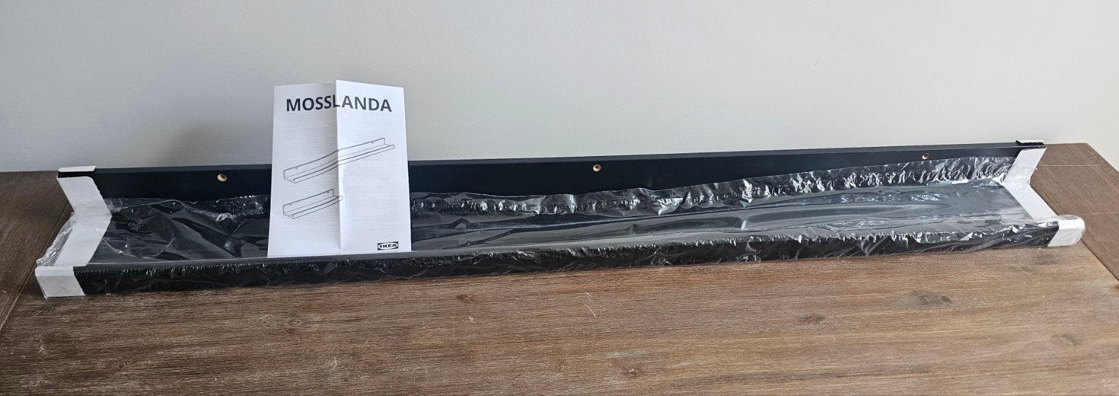 zwarte ophang plank voor oa fotolijstjes, Ophalen of Verzenden, Nieuw