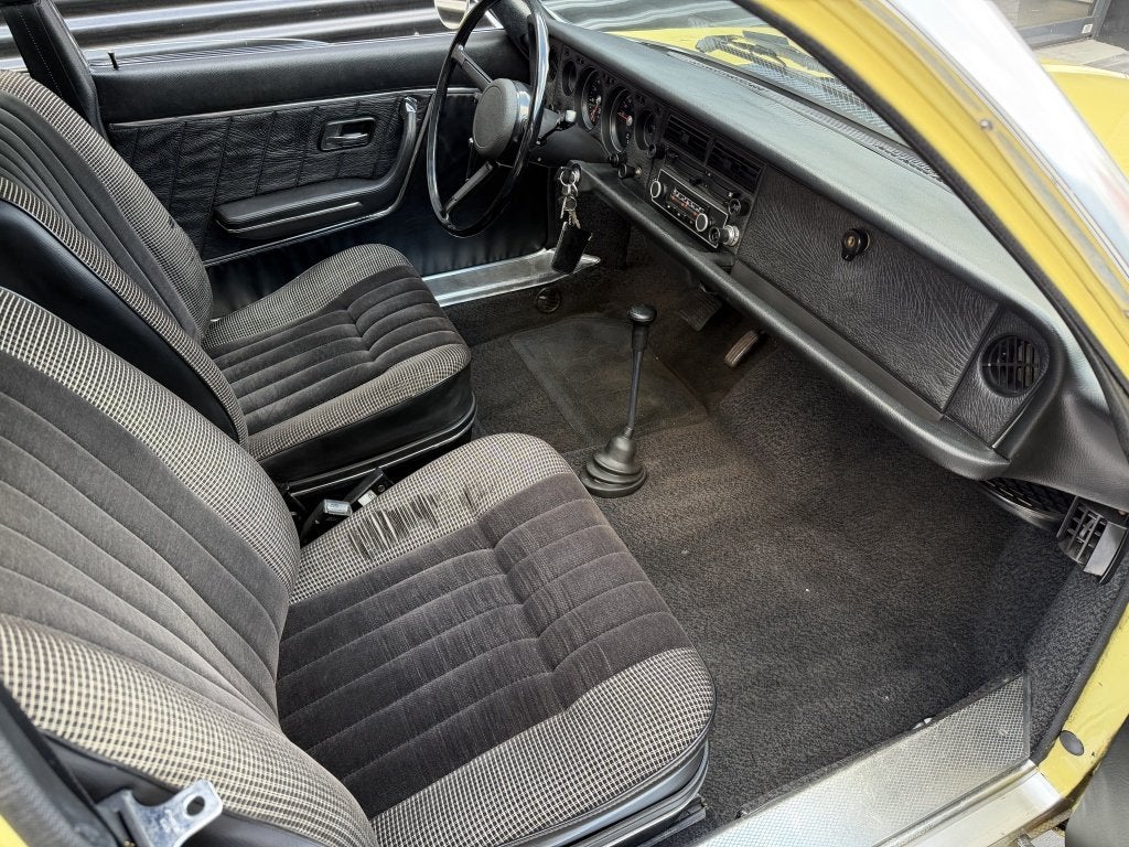 N.S.U. RO 80 1971| GEEL| SCHUIFDAK| UNIEKE AUTO| WANKEL MOTO, foto 11
