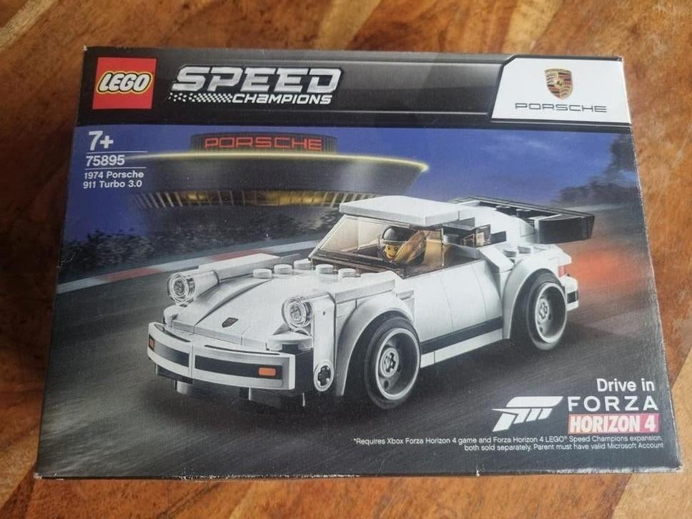 LEGO Speed Champions 75895 Porsche 911 Turbo 3.0, Lego, Zo goed als nieuw, Compleet, Complete set