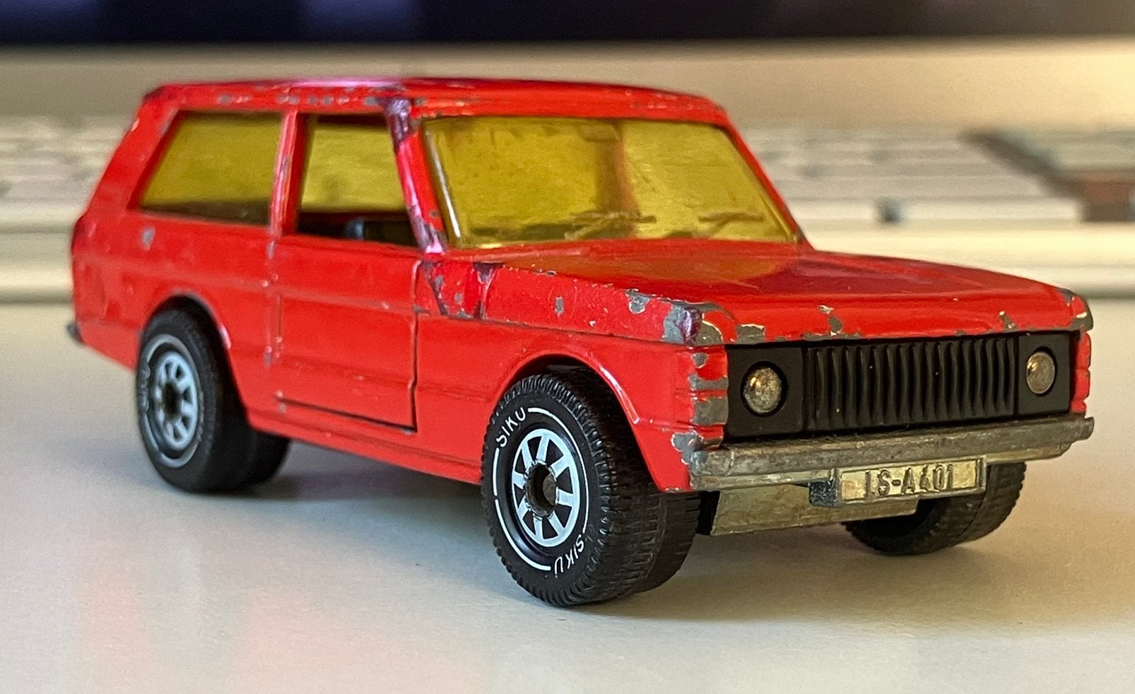 Siku Range Rover Classic, Hobby en Vrije tijd, Ophalen of Verzenden, Gebruikt, Auto, SIKU