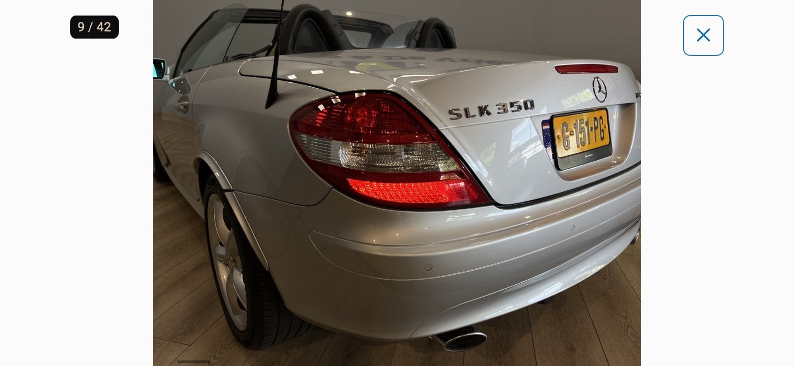 Mercedes SLK 350 2006, Ophalen, Gebruikt, Mercedes-Benz