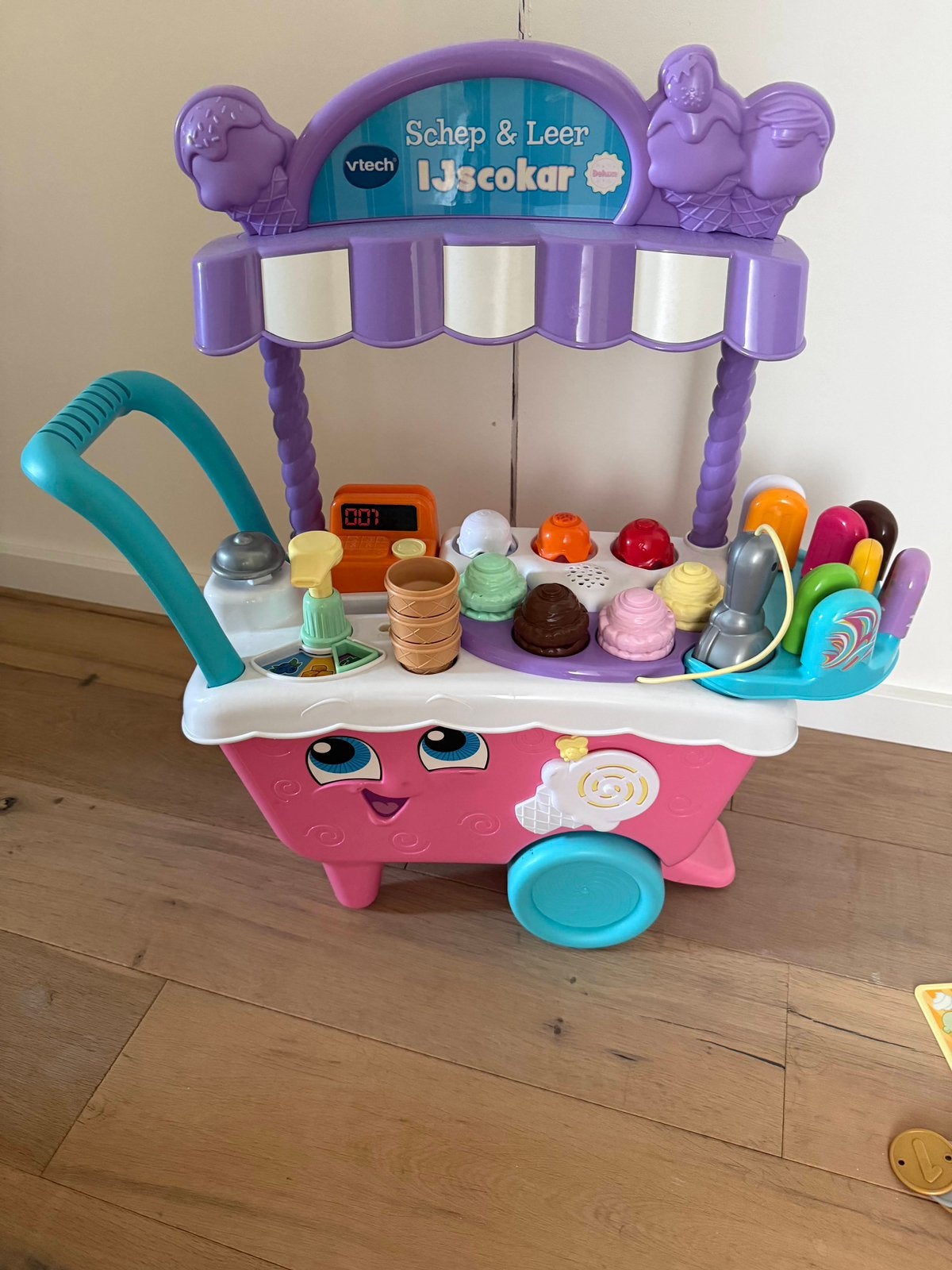 Vtech ijscokar, Ophalen, Zo goed als nieuw, 2 tot 4 jaar