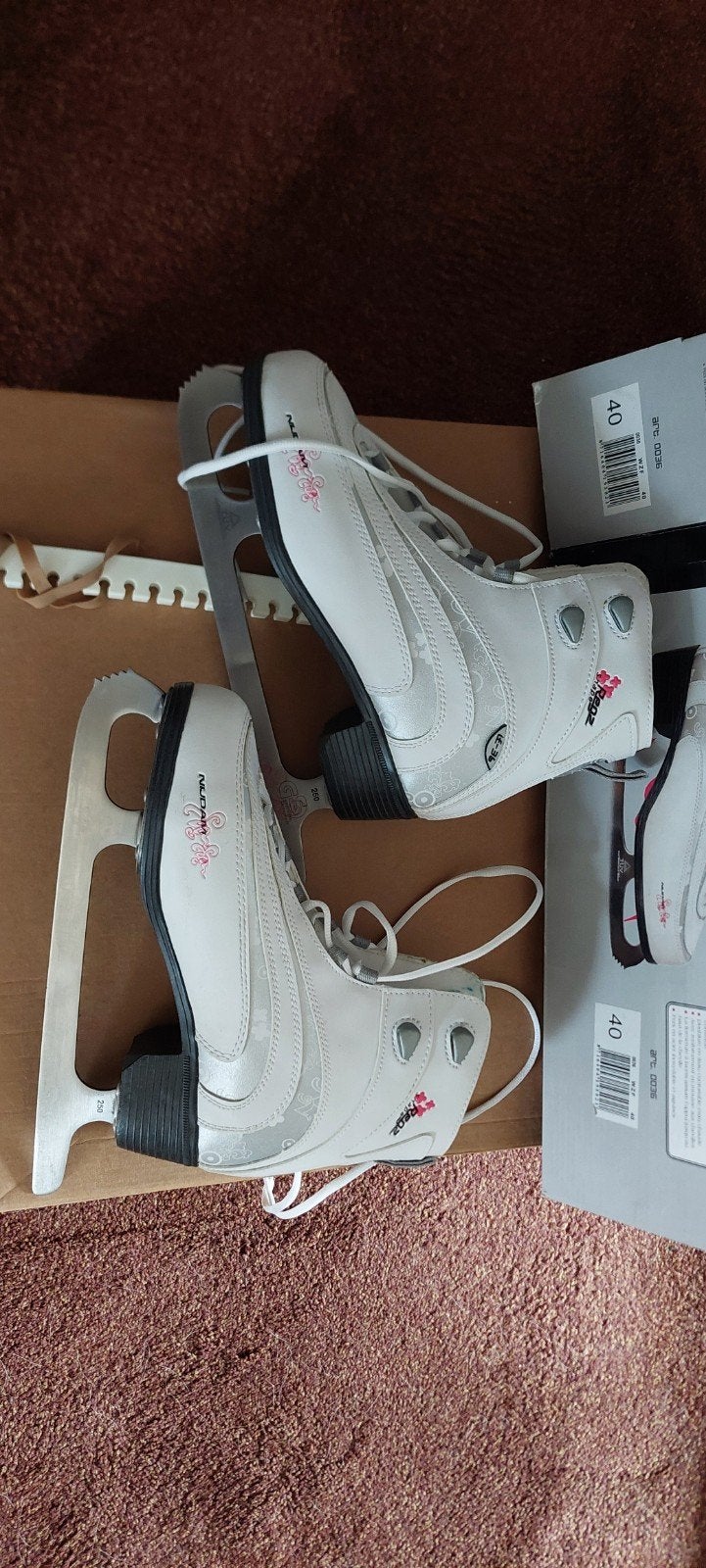 Kunstschaatsen Nijdam maat 40, Ophalen, Zo goed als nieuw, Kunstschaatsen, Nijdam