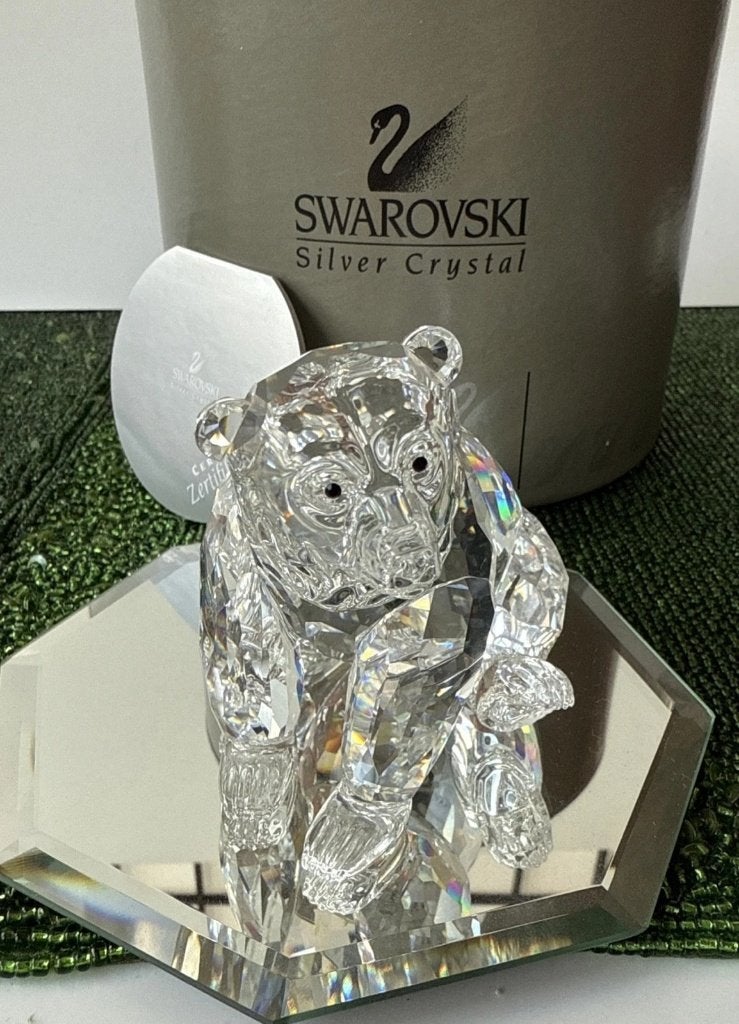 Swarovski grizzly beer incl. doos en certificaat, Ophalen of Verzenden, Nieuw, Figuurtje