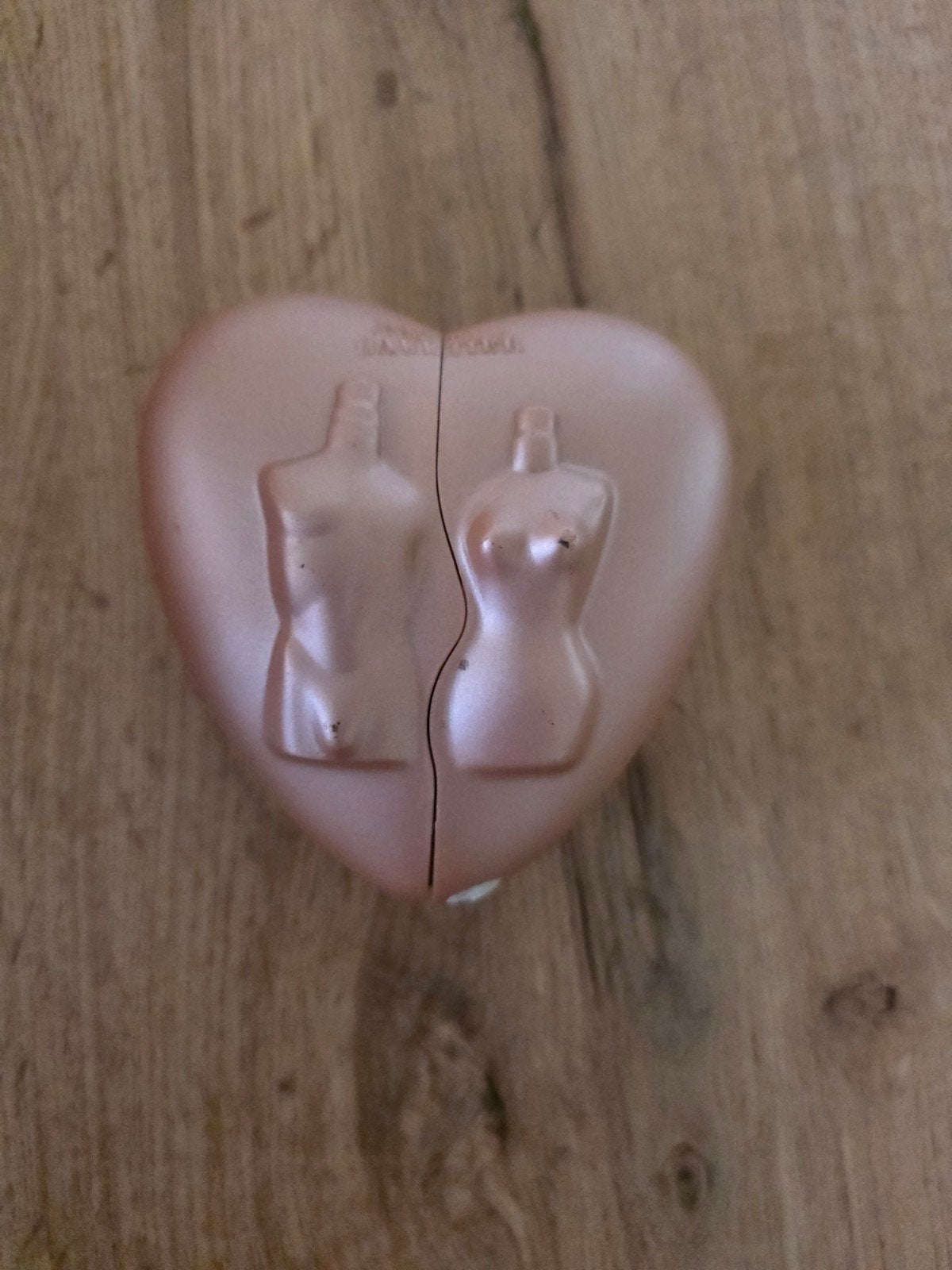 Vintage JPG Love Heart Valentijn Duo 2004 Set, Ophalen of Verzenden, Miniatuur, Gevuld