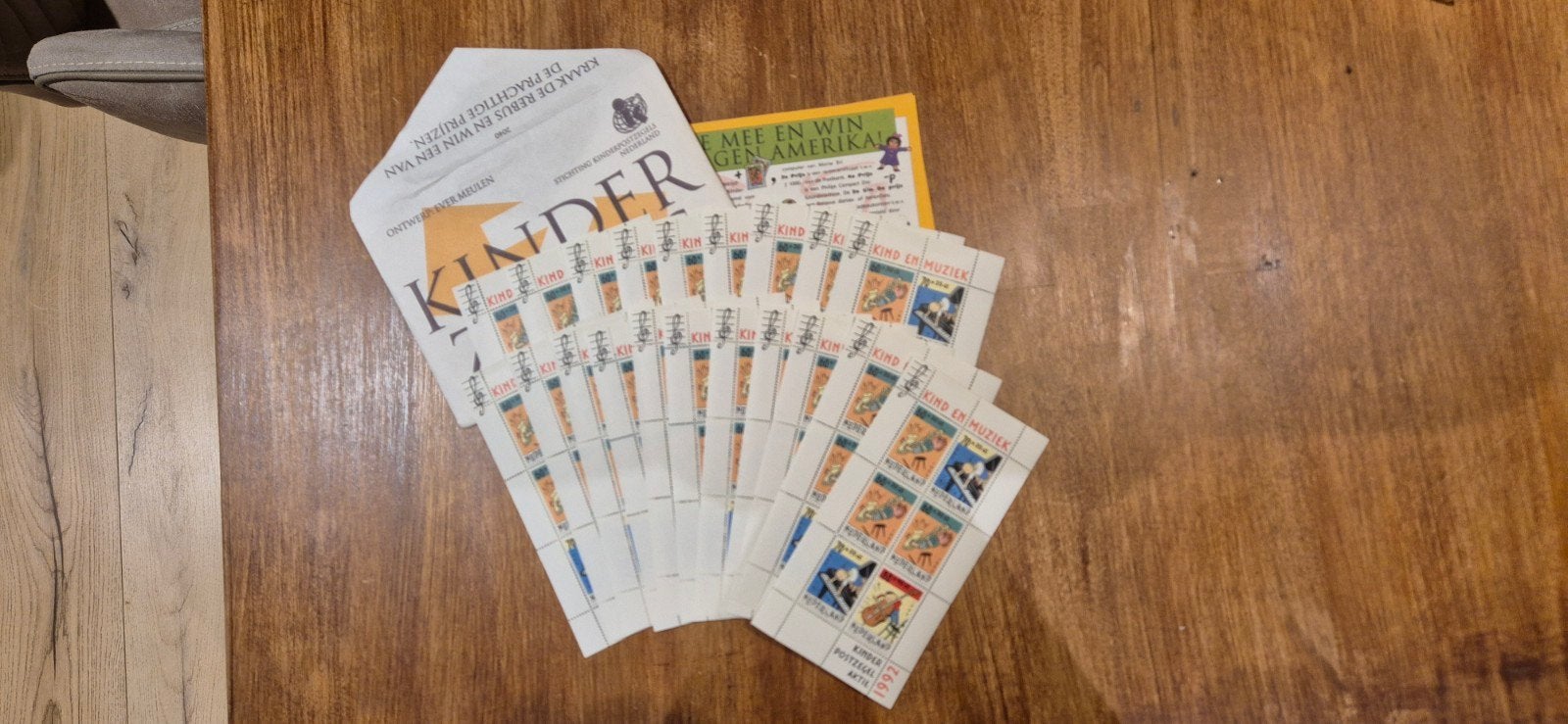 20 Vellen Kinderpostzegels 1992, Ophalen of Verzenden, Na 1940, Postfris