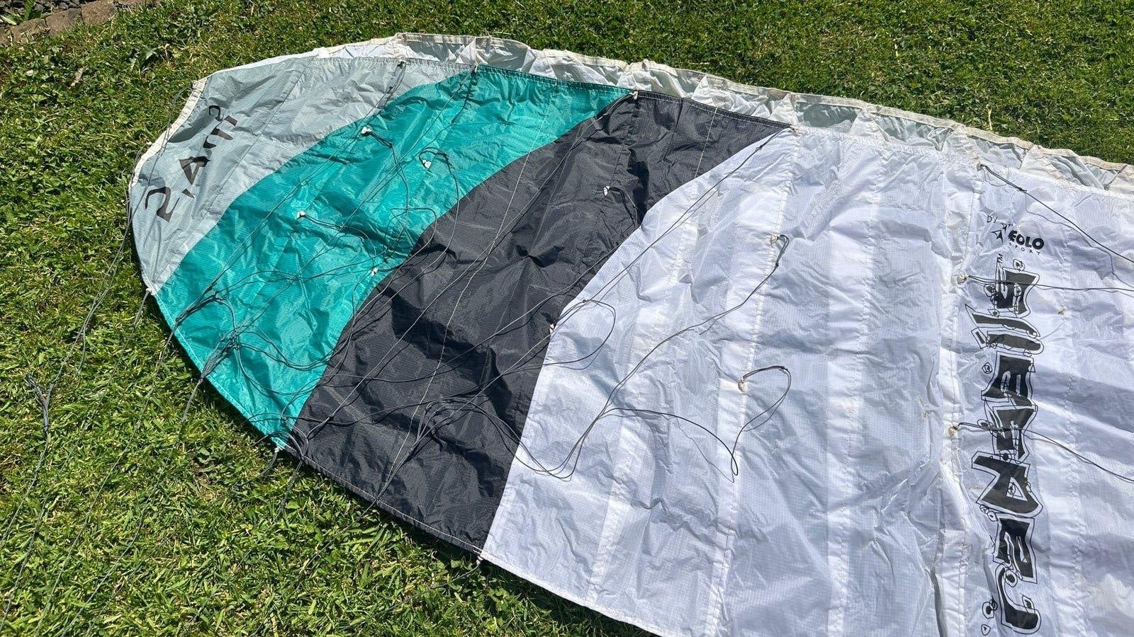 Originele EOLO Radsails 2.4M2 vierlijns, Ophalen of Verzenden, Zo goed als nieuw