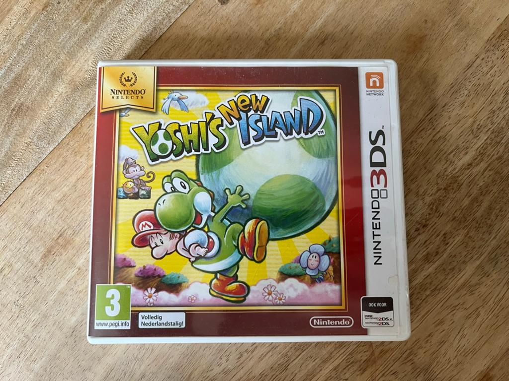 Yoshi's New Island - Nintendo 3DS (Nederlandstalig), Ophalen, 1 speler, Zo goed als nieuw, Vanaf 3 jaar