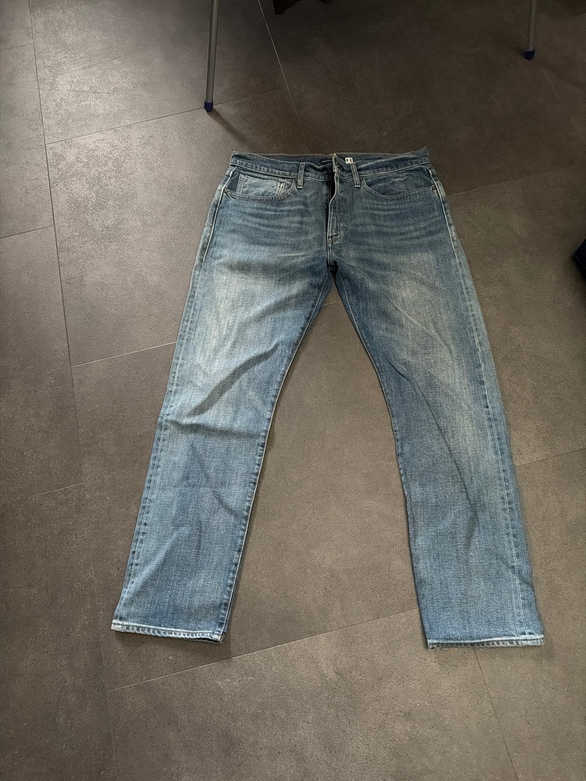 Levi's Made & Crafted 502 Taper Jeans W34/L32, Verzenden, Zo goed als nieuw, Blauw, W33 - W34 (confectie 48/50)