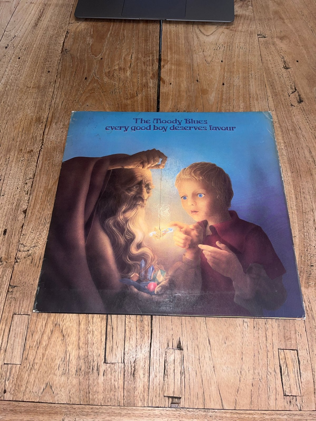 The Moody Blues - Every Good Boy Deserves Favour LP (1971), LP, Rock, Gebruikt, Ophalen of Verzenden