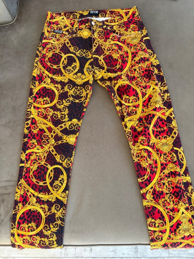 Versace broek, Verzenden, Overige maten, Zo goed als nieuw, Versace Jeans Couture