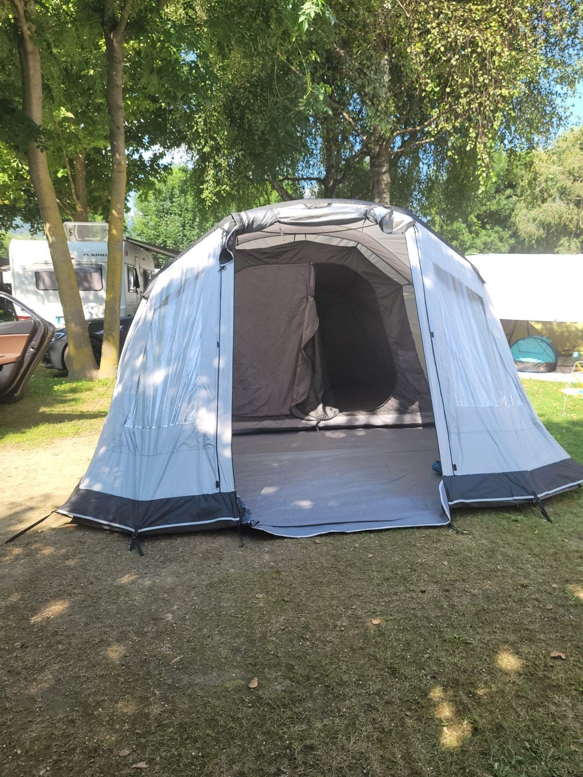 Bardani Airwave 300 opblaasbare tent voor 4 personen, Caravans en Kamperen, Tenten, Ophalen, Zo goed als nieuw, Tot en met 4