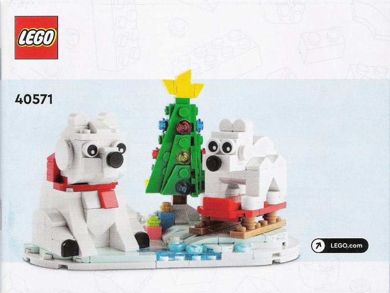 Lego | Winter | Kerst | IJsberen in de winter | 40571, Lego, Overige thema's, Nieuw, https://legohouse.com/en-gb/info/contact-us/