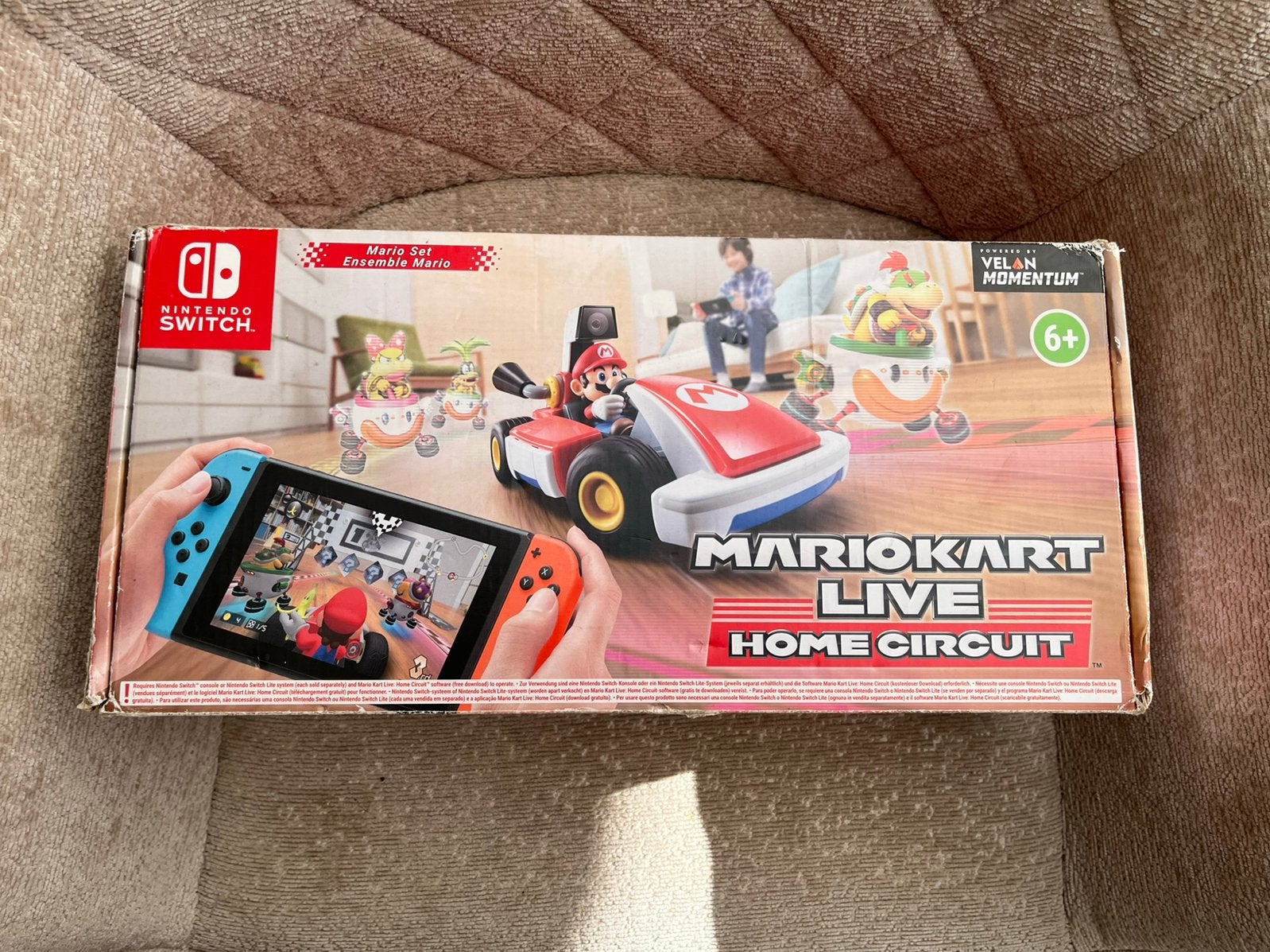 Mario Kart Live: Home Circuit Zonder Auto, Spelcomputers en Games, Games | Nintendo Switch, Ophalen, Gebruikt, 1 speler, Racen en Vliegen