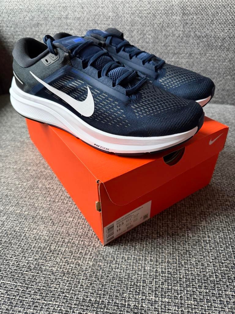 Nike Air Zoom Structure 24 - Maat 47, Blauw, Sportschoenen, Nieuw, Ophalen of Verzenden