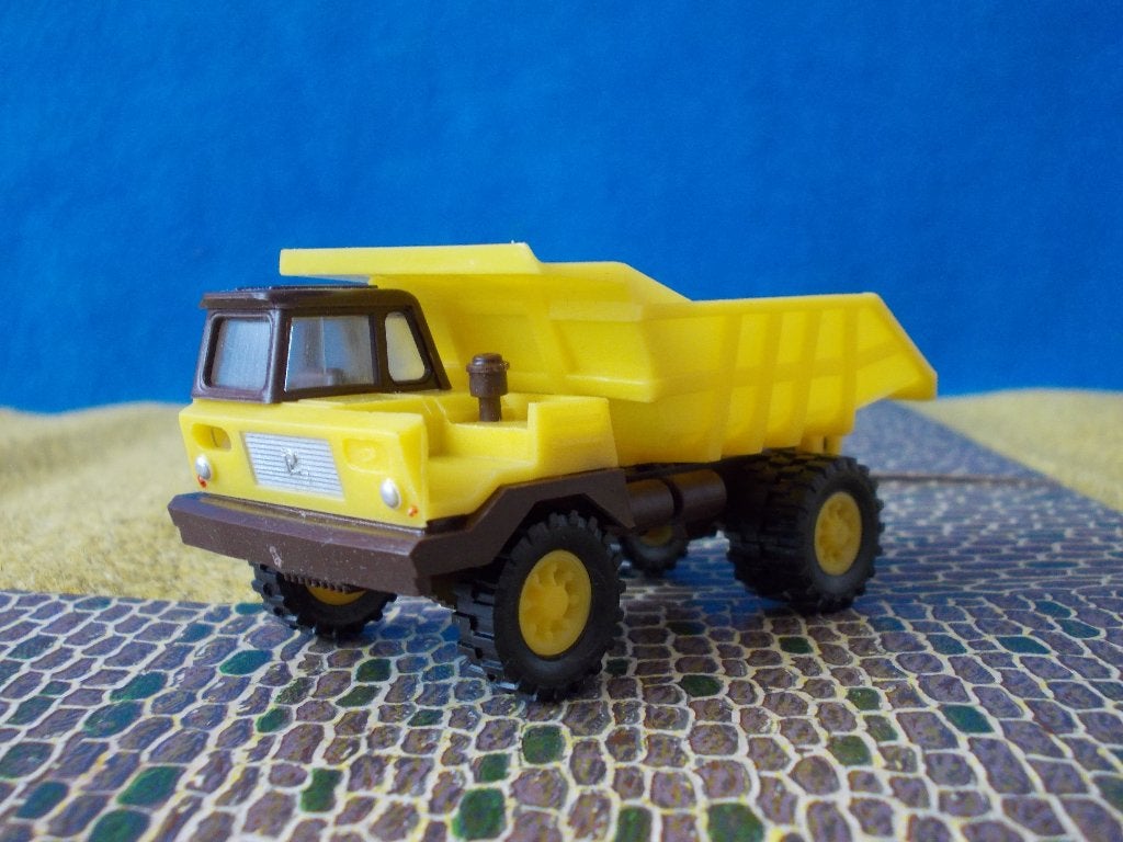 Perlini T20 S dumper-truck voor de mijnbouw - geel / bruin, Ophalen of Verzenden, Nieuw, Bus of Vrachtwagen, Overige merken