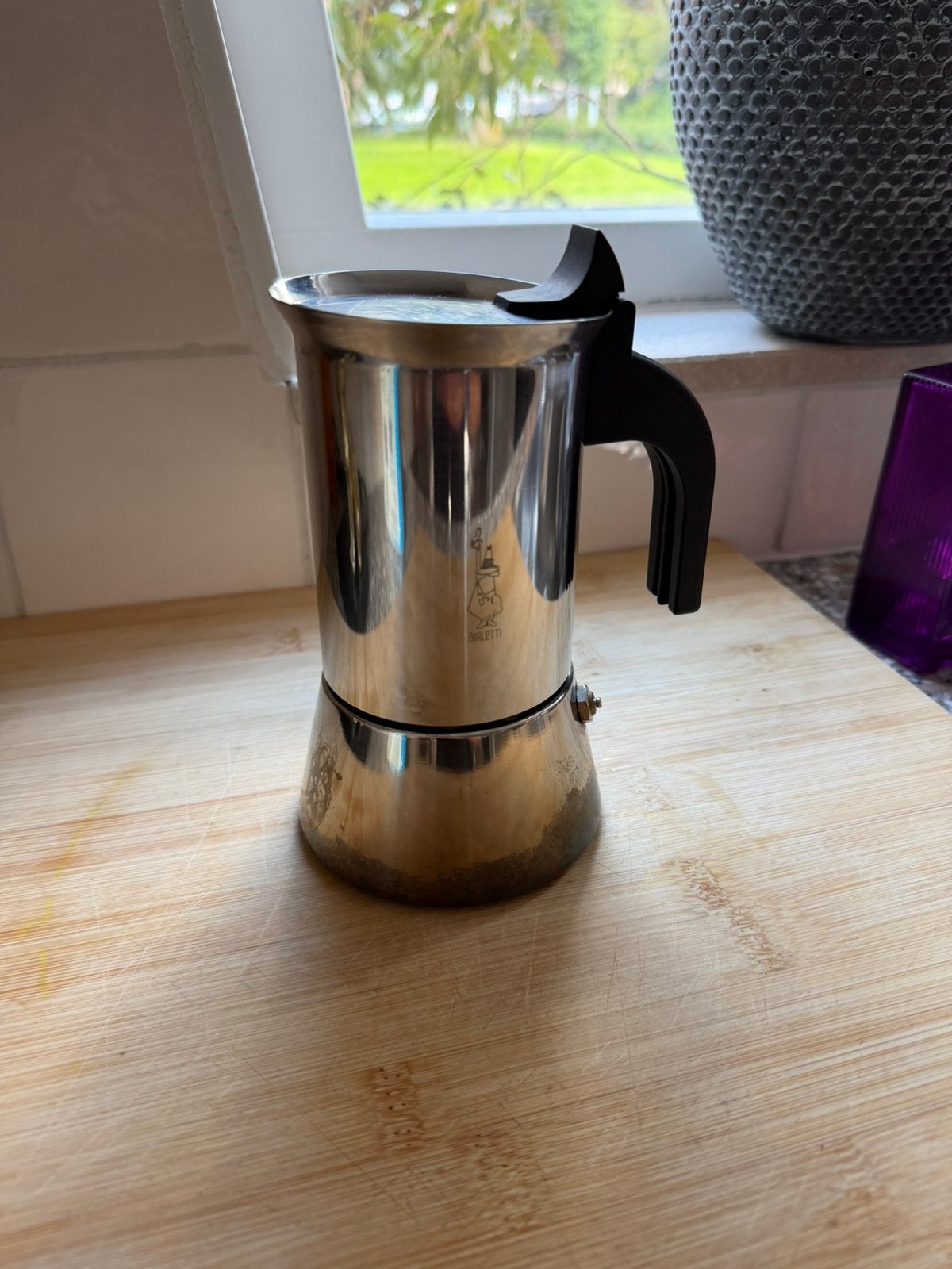 Bialetti moka vintage, Ophalen of Verzenden, Gebruikt, Koffiekan