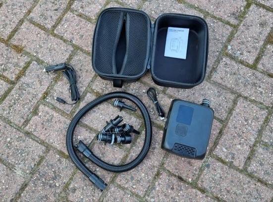 Obelink Vortex tentpomp met accu, Ophalen of Verzenden, Zo goed als nieuw, Elektrisch