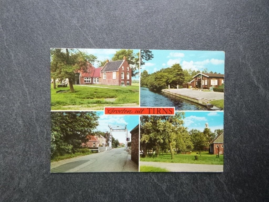 Tirns, groeten uit, brug, Verzenden, 1980 tot heden, Ongelopen, Noord-Brabant