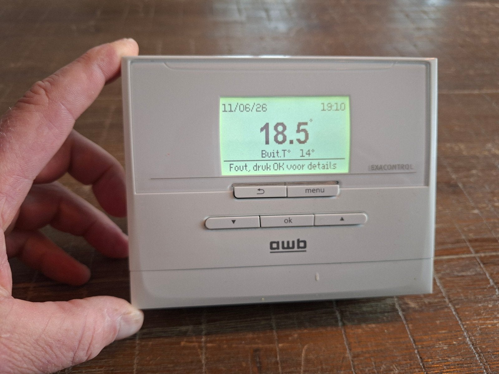 Awb thermostaat, Ophalen of Verzenden