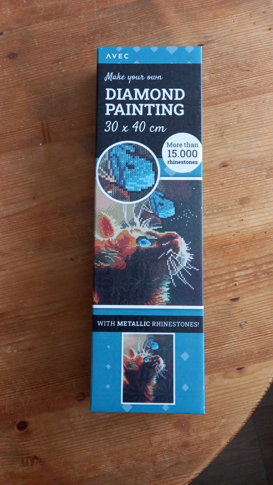 Diamond painting. 30X 40 cm. Kat., Ophalen of Verzenden, Nieuw