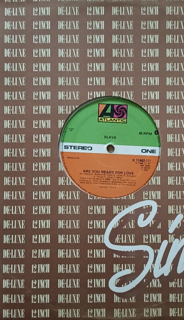 12'' Slave - Are you ready for love, Ophalen of Verzenden, Gebruikt, 12 inch