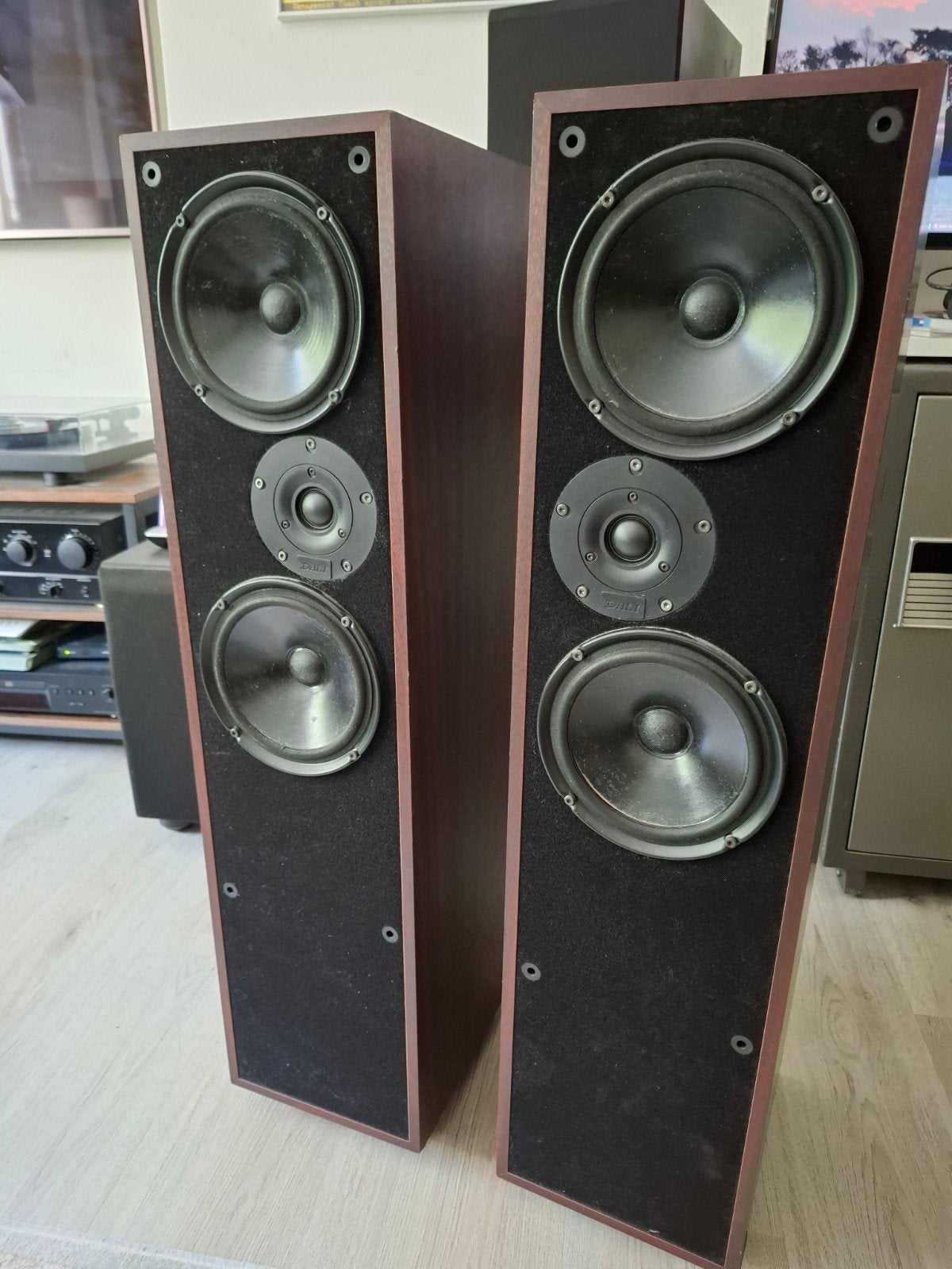 Dali 104 speakers, Ophalen, Vloerstaande luidspreker, Gebruikt, 60 tot 120 watt