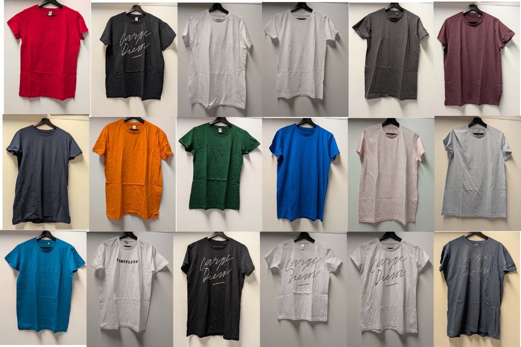 partij T-shirts maat M dames, Maat 38/40 (M), Overige kleuren, Ophalen of Verzenden, Zo goed als nieuw