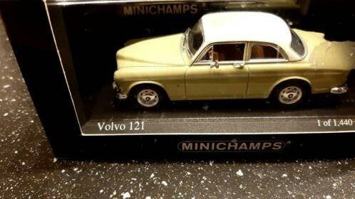 Minichamps Volvo 121 saloon 1966 Green(Ljusgrön) 430 171005, Ophalen of Verzenden, Nieuw, Auto, MiniChamps