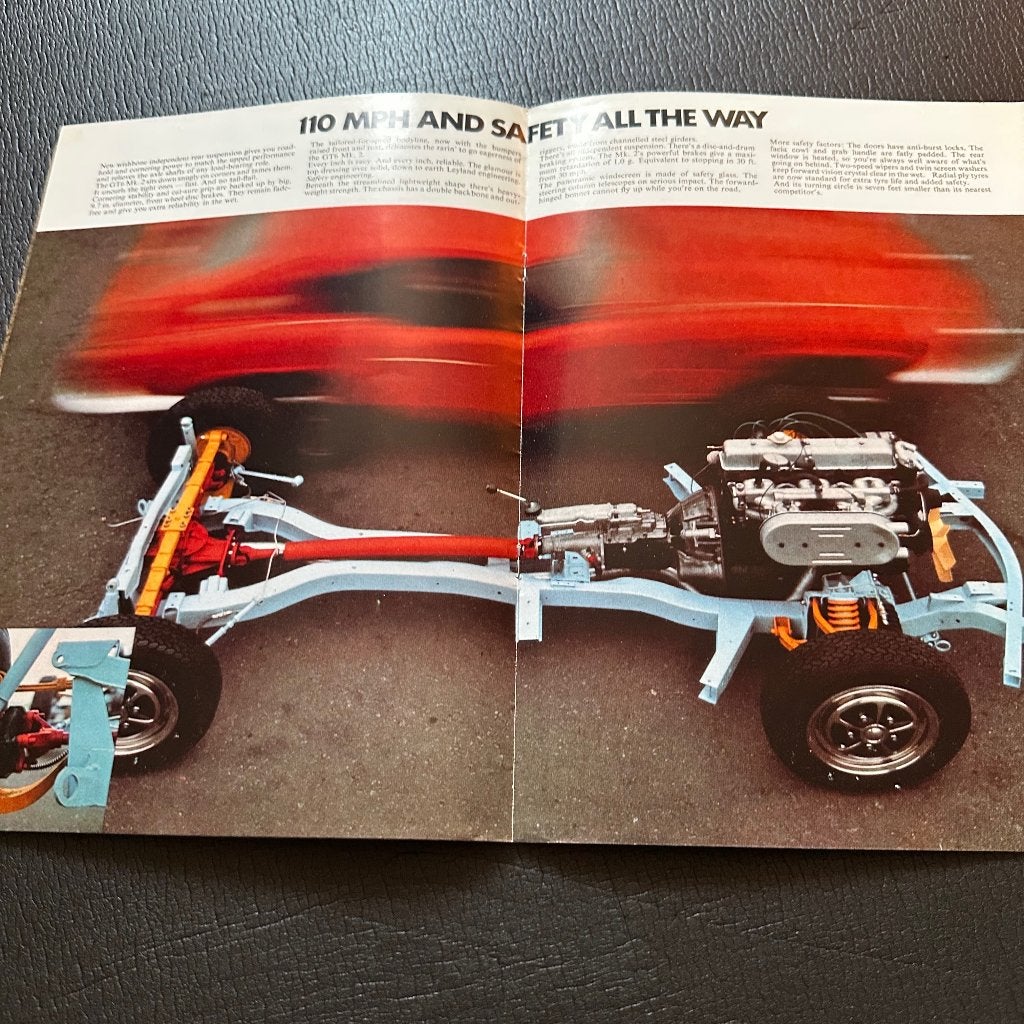 #22) TRIUMPH GT6 Mk2 - 1969, Verzenden, Gelezen, Overige merken