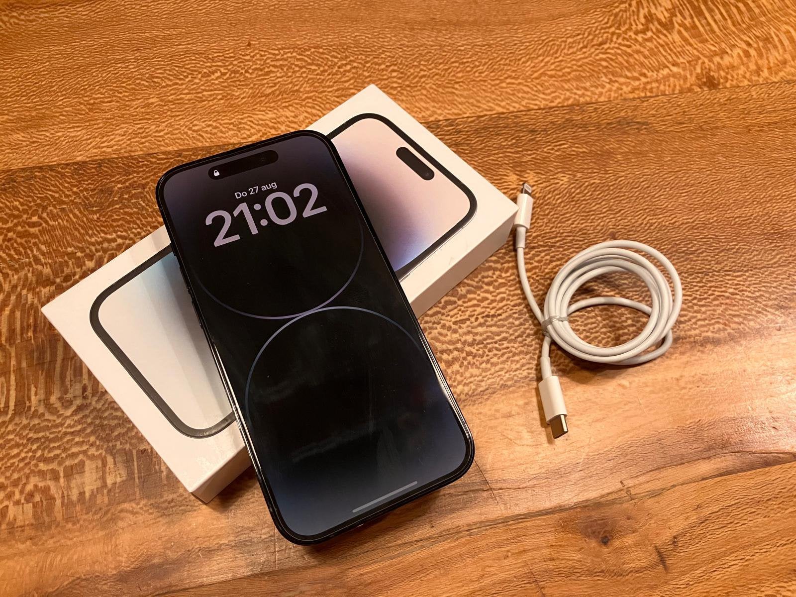 iPhone 14 Pro – 256GB – Nieuwstaat – 100% batterij, Telecommunicatie, Mobiele telefoons | Apple iPhone, 256 GB, IPhone 14 Pro