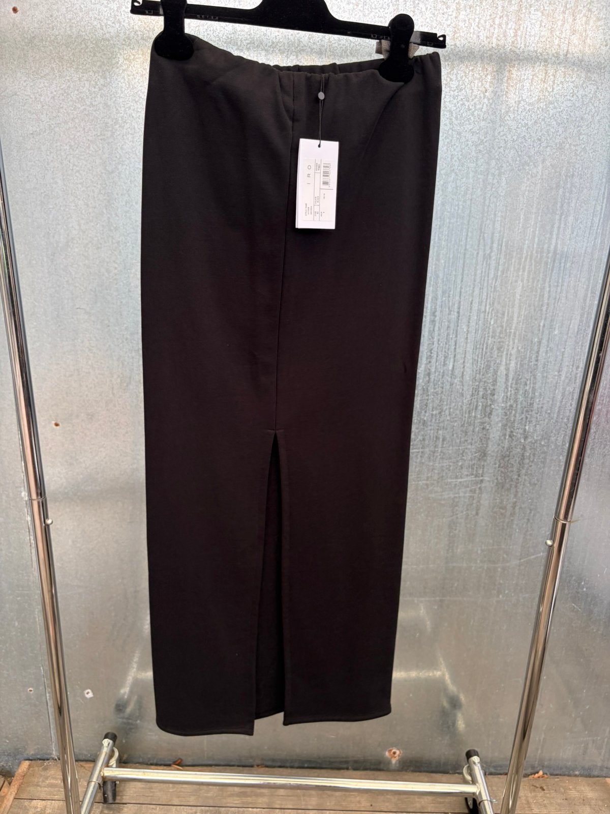 Iro rok skirt zwart XS Anissa €195, Zwart, Ophalen of Verzenden, Zo goed als nieuw, Maat 34 (XS) of kleiner