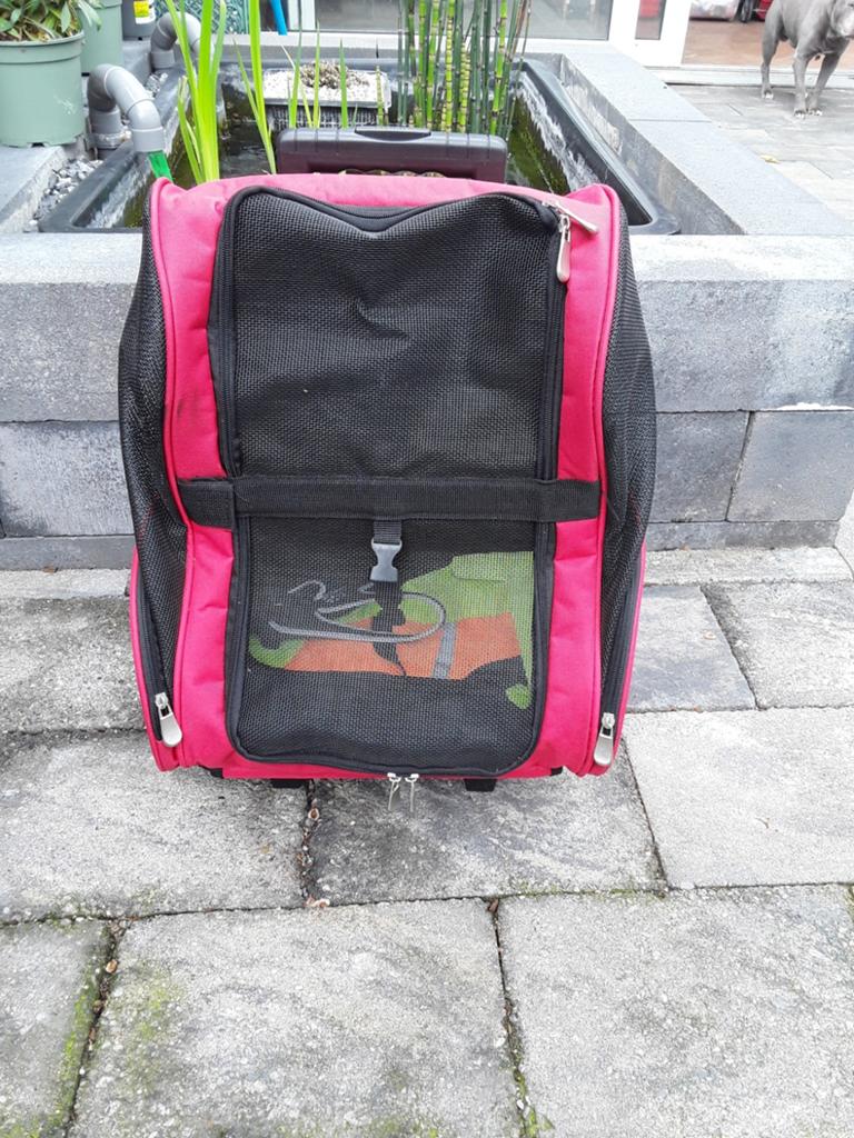 Hond of kat reistas (rugzak / trolley), Dieren en Toebehoren, Ophalen of Verzenden, Gebruikt