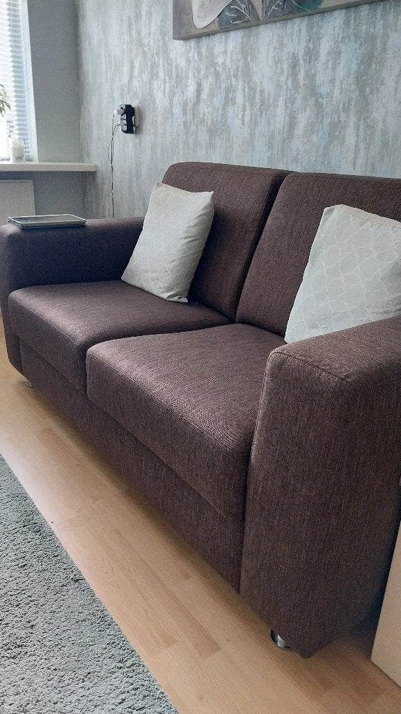 Tweezits bank, Ophalen, Gebruikt, 150 tot 200 cm, Tweepersoons