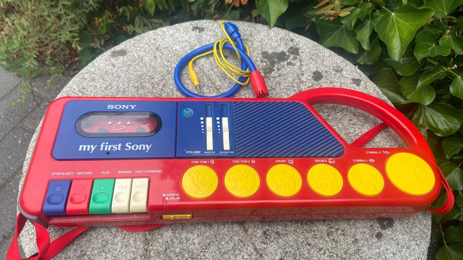 Vintage My First Sony Cassette Recorder TCM-4040, Audio, Tv en Foto, Bandrecorders, Ophalen of Verzenden, Bandrecorder, Met banden