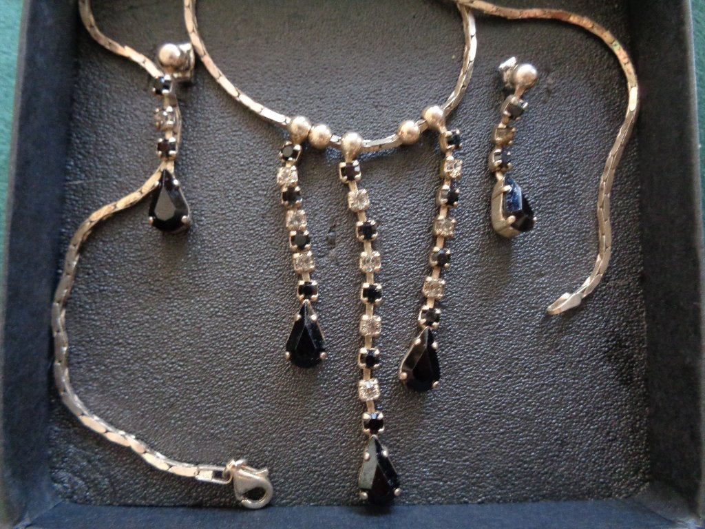 silvano brizzi strass set echt zilver 925, Ophalen of Verzenden, Zilver, Ketting