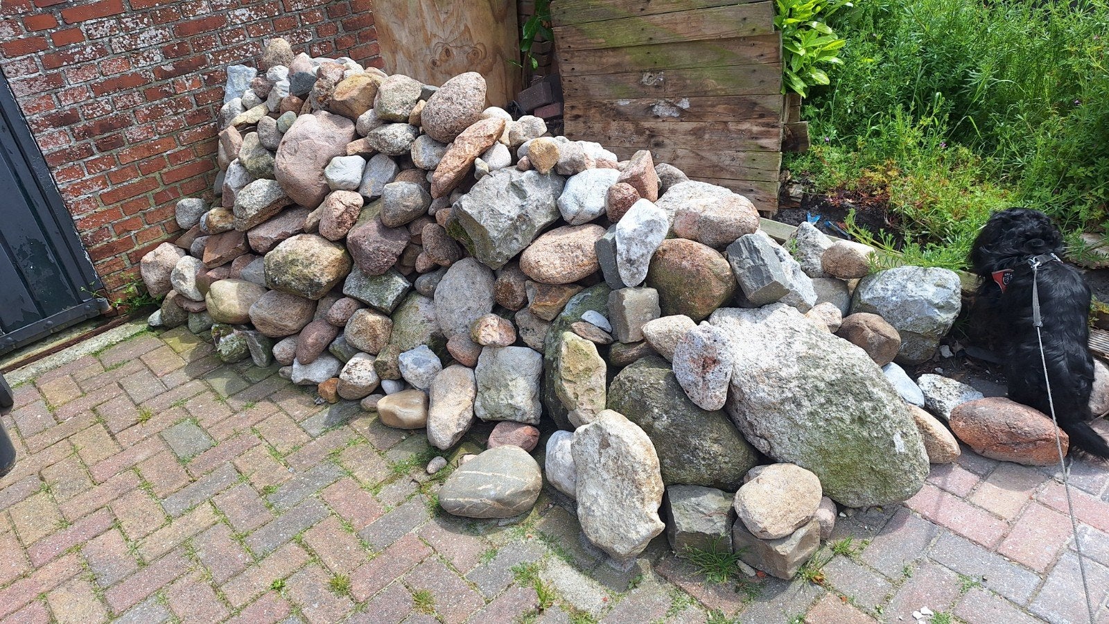 Zwerfkeien, Tuin en Terras, Ophalen