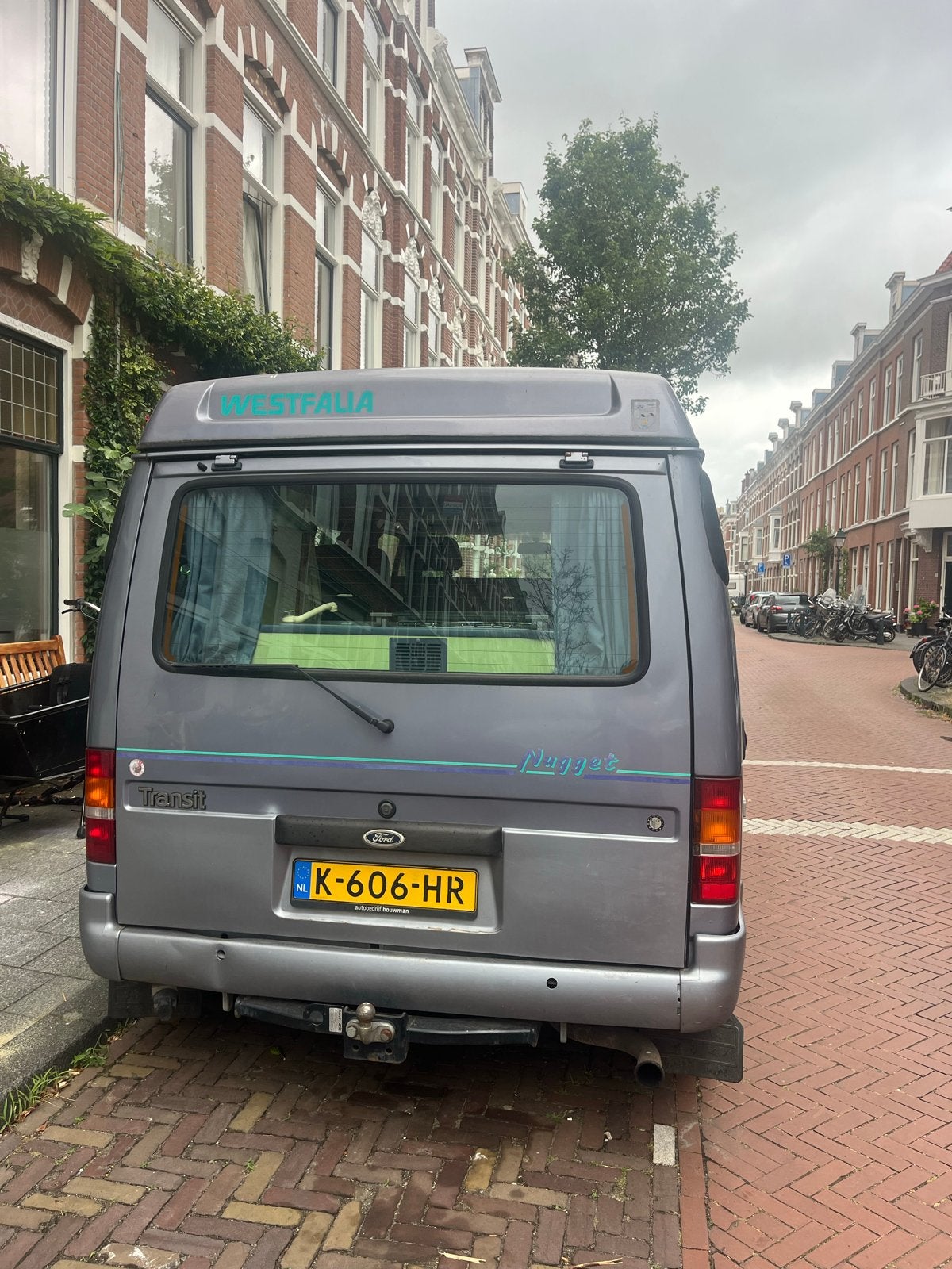 Ford Transit Westfalia Nugget Camperbus 2000 191.00 km, Reservewiel, Dakluik, Particulier, Koelkast
