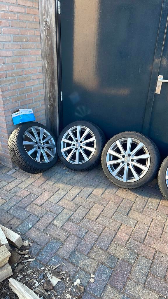Wielenset winter 205/45R16, Auto-onderdelen, Ophalen, Gebruikt, 16 inch, Banden en Velgen