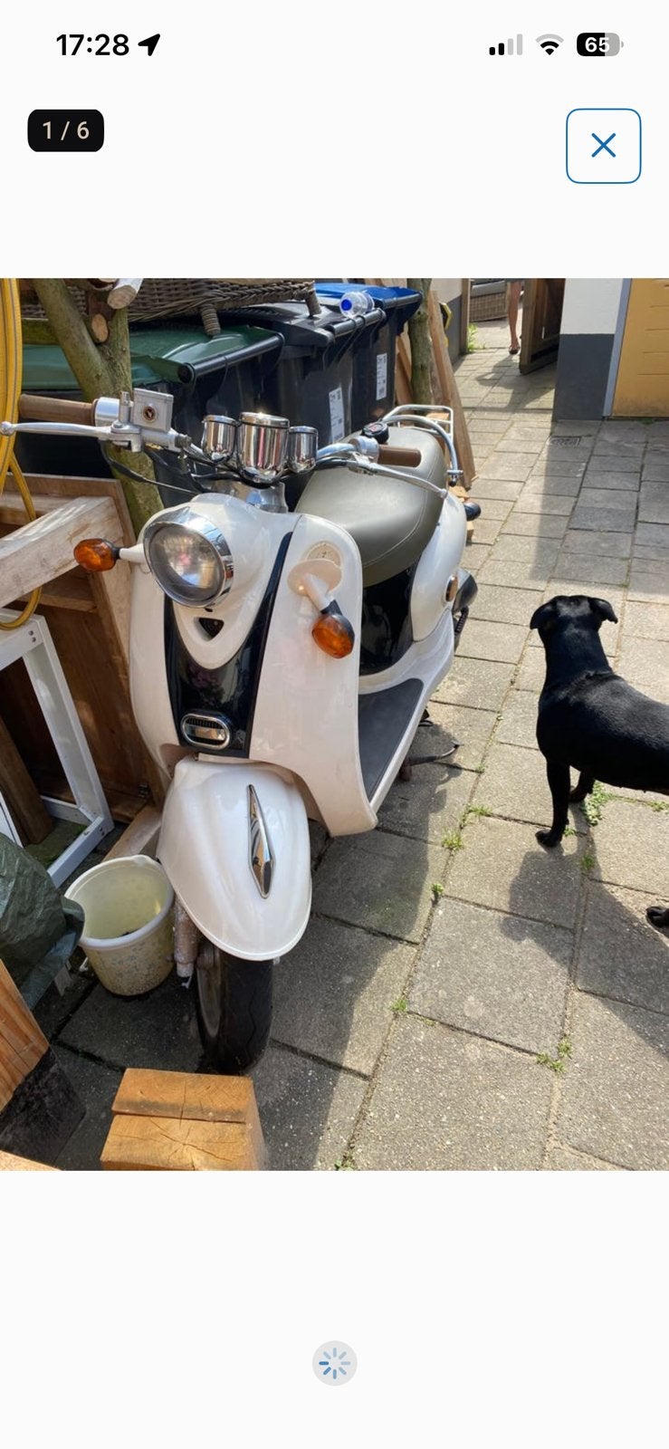 ZNEN Retro Scooter 50cc 4t, Ophalen of Verzenden, Zo goed als nieuw, Benzine, Overige merken