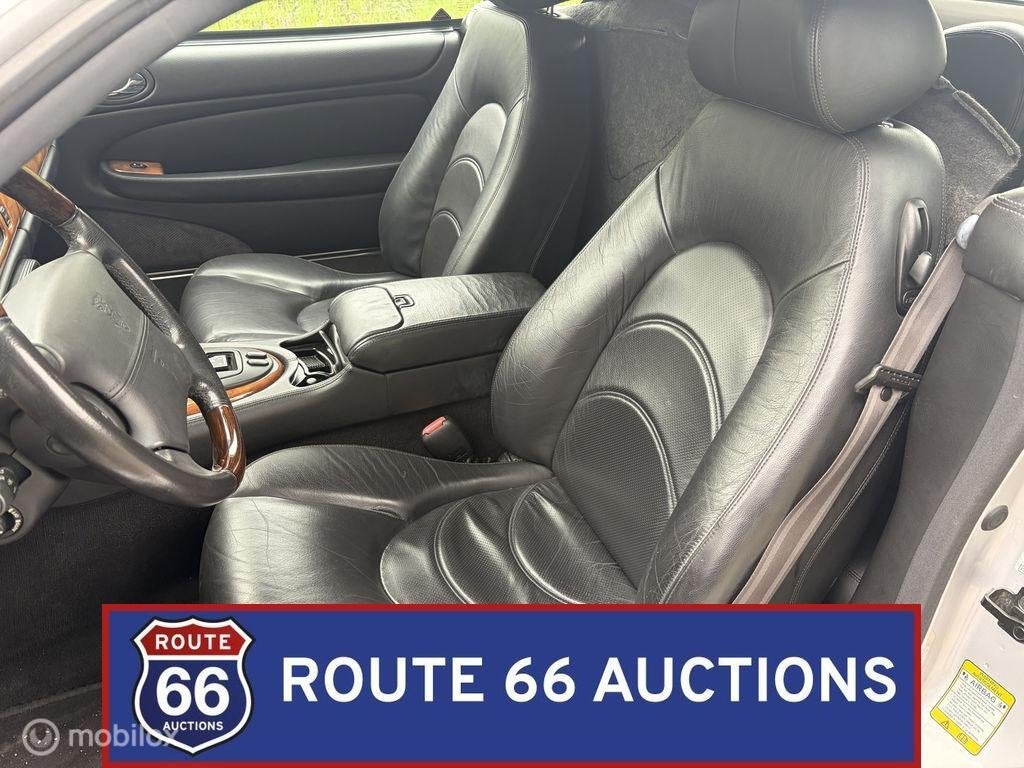 Jaguar XKR cabriolet | 2002 | Route 66 Auctions, Auto's, Jaguar, Gebruikt, Overige carrosserieën, Zwart, XJ