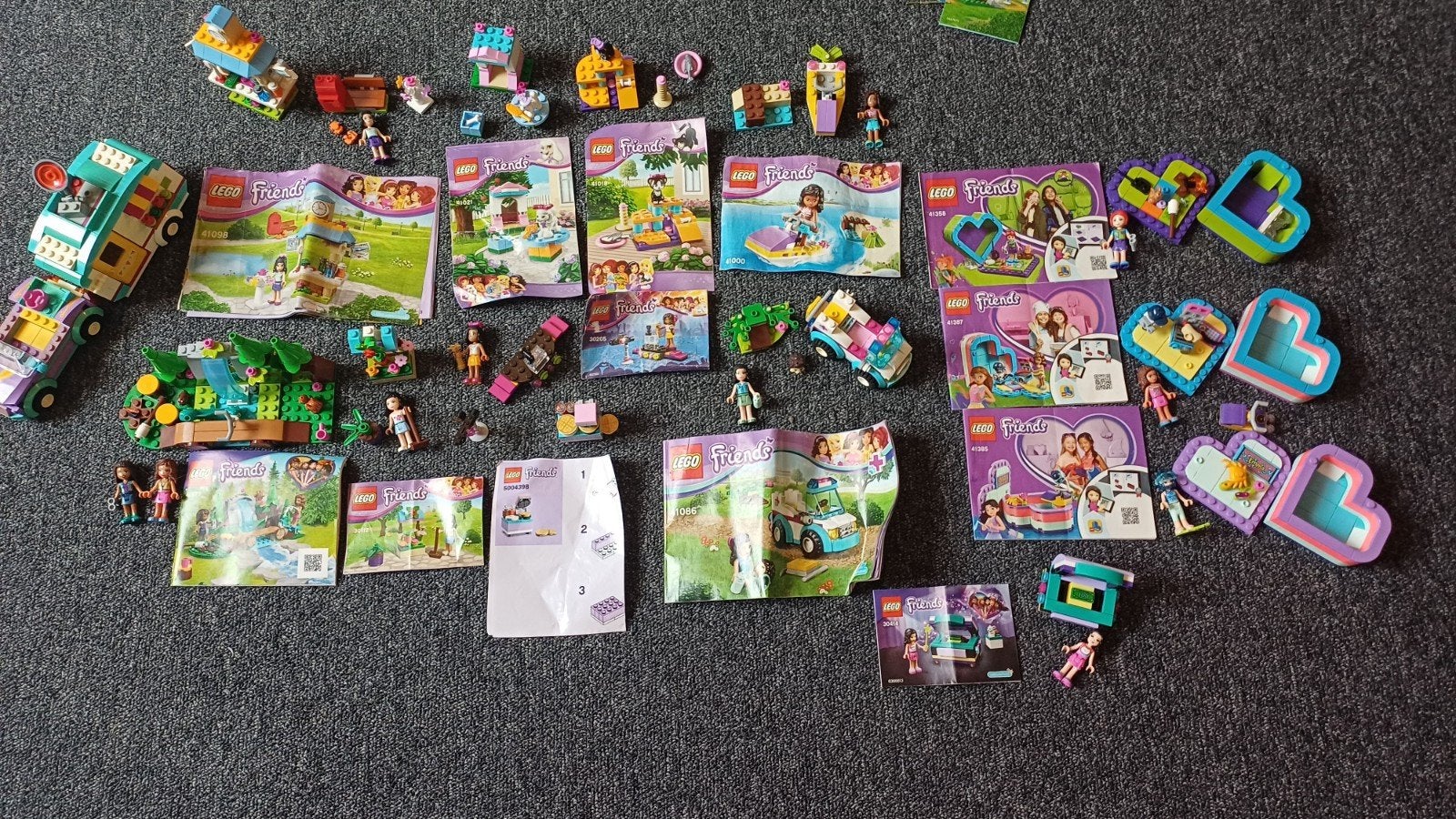 Grote collectie LEGO Friends sets met handleidingen, Ophalen, Gebruikt, Overige merken