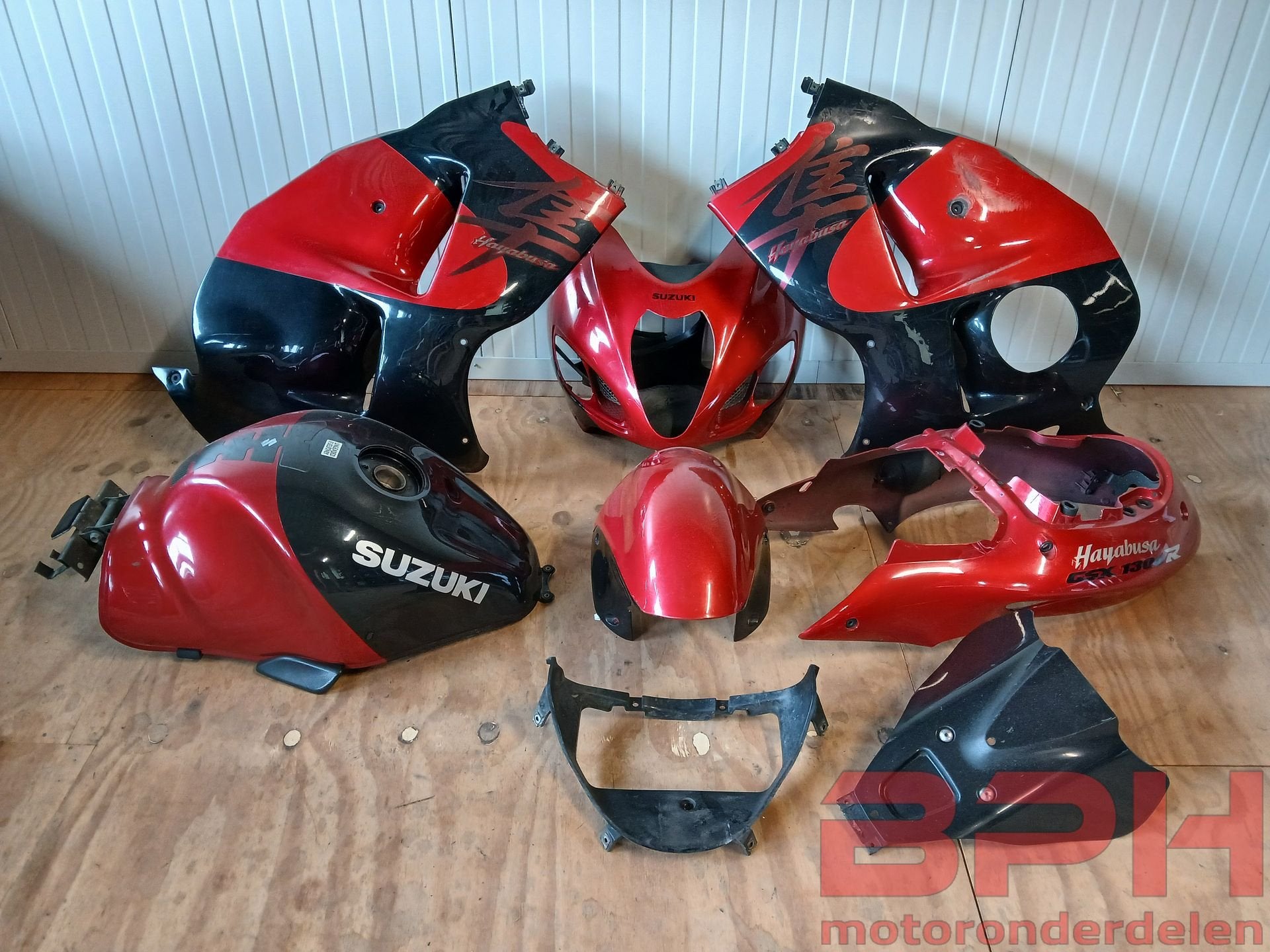 Kappenset / kuipset + tank Suzuki GSX1300R Hayabusa 1999 t/m, Gebruikt, -, -, Ophalen of Verzenden
