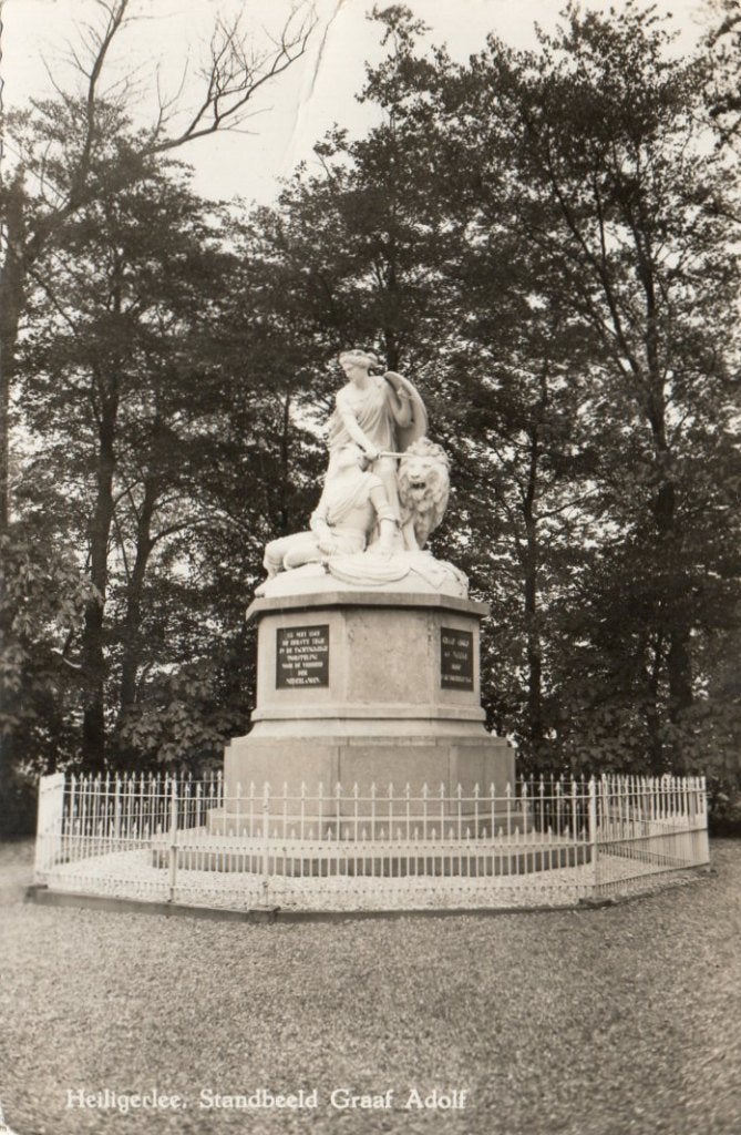 Heiligerlee Standbeeld  Graaf Adolf, Ophalen of Verzenden, Voor 1920, Ongelopen, Noord-Brabant