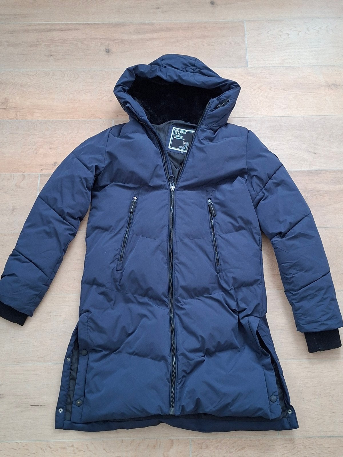 Warme winterjas voor meisje, maat 176 (13-14 jaar), Kinderen en Baby's, C&A, Meisje, Ophalen of Verzenden, Zo goed als nieuw