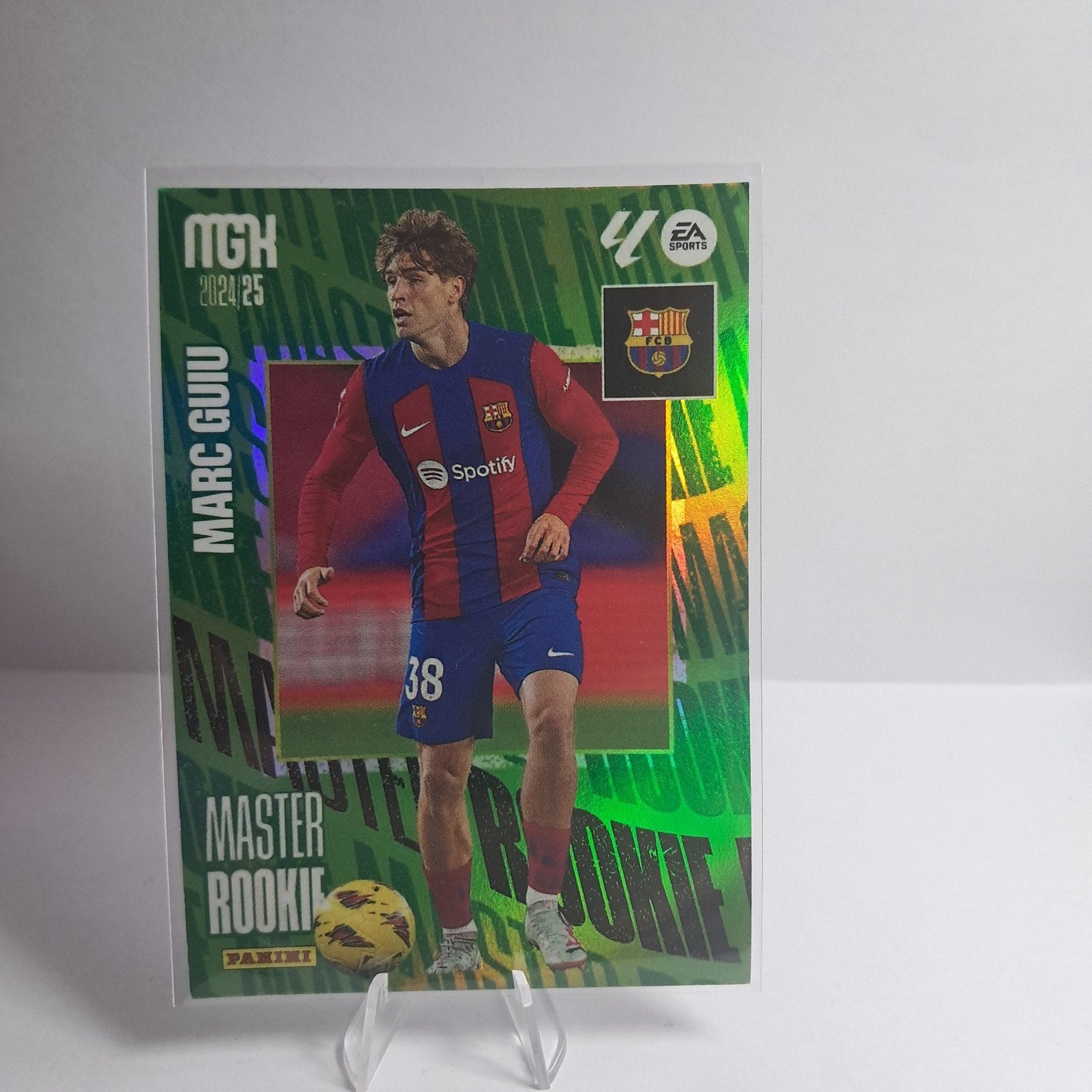 panini megacracks master rookie marc guiu, Ophalen of Verzenden, Zo goed als nieuw, Plaatje
