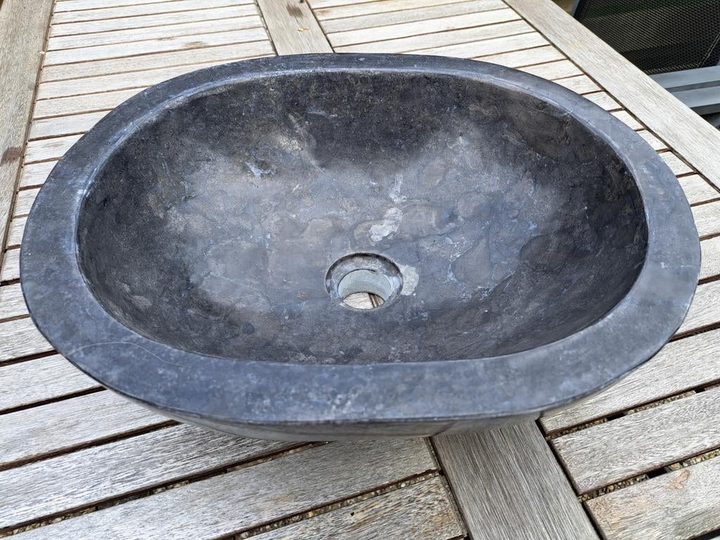 Waskom natuursteen marmer, Ophalen, Minder dan 50 cm, Nieuw, Minder dan 25 cm