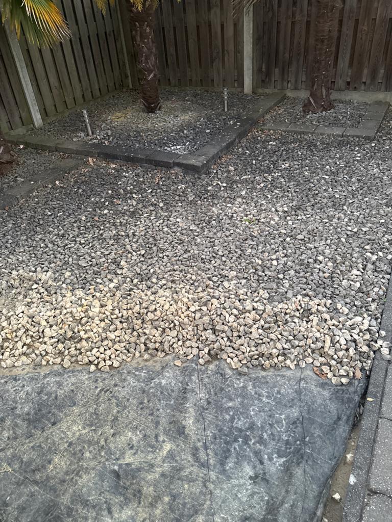 GRATIS Split (grove kiezel) voor Tuin/Oprit - Grijs/Beige, Tuin en Terras, Grind, Keien en Split, Overige materialen, Gebruikt