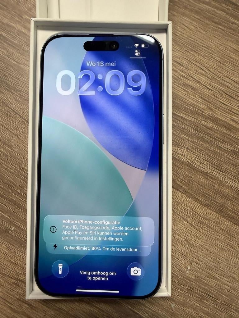 Iphone 17 256gb Mist Blue, 256 GB, Blauw, Ophalen of Verzenden, Zo goed als nieuw