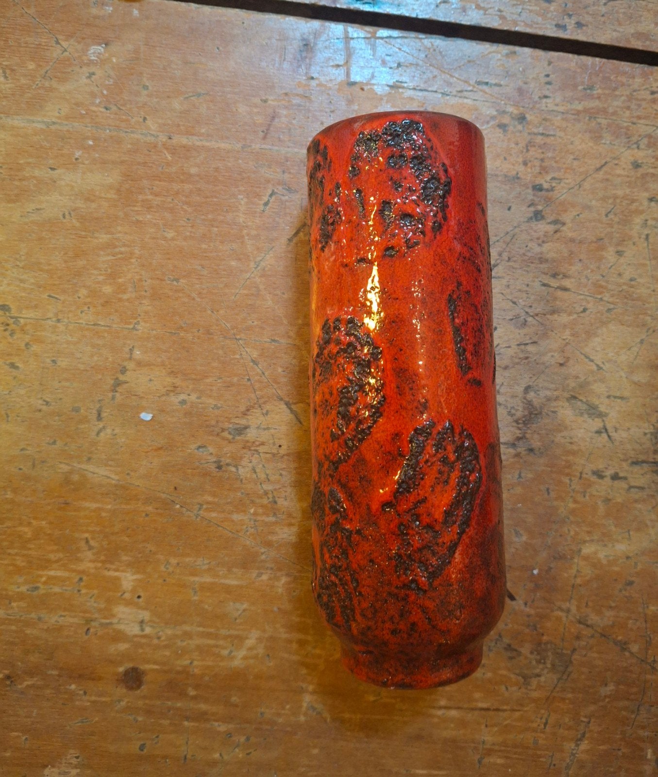 graflich ortenburg vaas fat lava, Antiek en Kunst, Ophalen of Verzenden